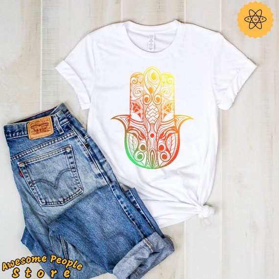 Hand Of Fatima Shirt, Hamsa, Hamsa Shirt, Hamsa Gift, Jewish Hamsa Shirt, Hamsa Hand Shirt, Hand Of Fatima Gift, Spiritual Shirt, Third Eye