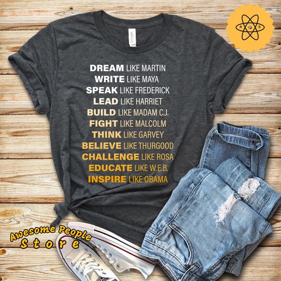 Black Lives Matter, Inspire Like Obama, Black Lives Shirt, History Shirt, Black Pride Shirts, Dream Like Martin Shirt, Hoodies