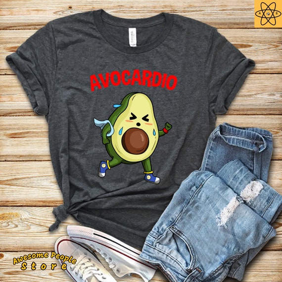 Avocardio Shirt / Avocado Shirt / Graphic Tee / Avocado T-shirt / Gift For Her / Avocado Tee / Avocado Lover / Funny Gym Tshirt