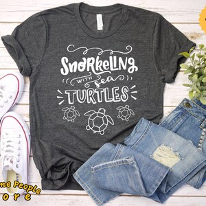 Schnorcheln mit Schildkröten T-Shirt / Schnorchler Geschenk / Schildkröten Shirt / Schnorcheln Tauchen T-Shirt / Schnorcheln Tauchen T-Shirt / Schnorcheln Tauchen Geschenk