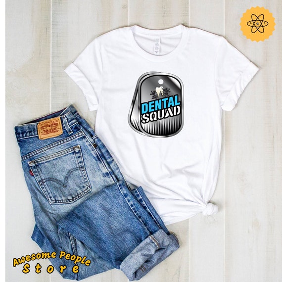 Dental Squad / RDH Registered Dental Hygienist / Dental Hygienist / Hygienist Shirt / RDH Dental Graduation / Dental Office Tee / Unisex Tee