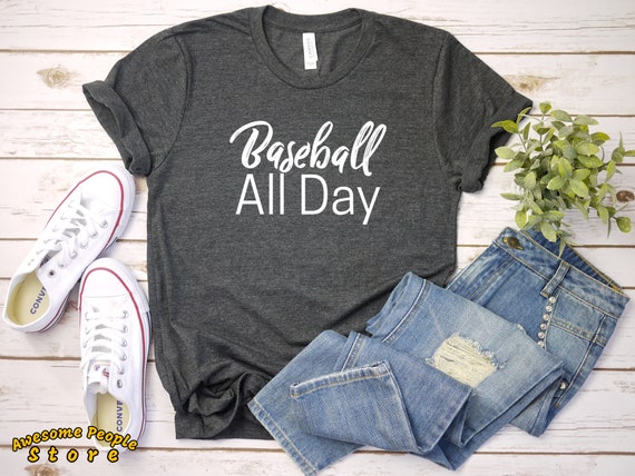 Baseball Mom Shirt / Baseball Mom T-Shirt / Baseball Mom Gift / Cute Baseball Mom / Funny Baseball Gift
