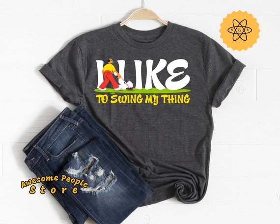 Golf Shirt, Let's Par Tee, I Like To Swing My Thing, Birthday Tee, Golf Crew, Golf T Shirt, Mini Golf, Miniature Golf, Gift For Golfer, Golf