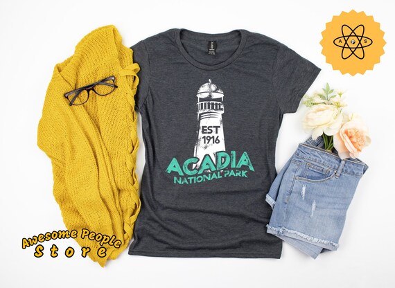 Acadia National Park, Acadia National Shirt, Acadia Maine Shirt, National Park, Unisex, Long Sleeve, Hoodie, Maine Shirt, Acadia Camping Tee