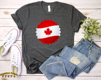 Canada Shirt / Canadian Tee / Canada T Shirt / Canada Gift / Canadian Gift / Canada Souvenir / Canadian Roots Unisex T-Shirt