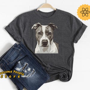 American Pitbull, Pitbull Shirt, Pitbull Owner, Pitbull Gifts, Pitbull Tee, Pitbull Spirit Animal, Gift For Her, Pitbull Mom, Service Dog