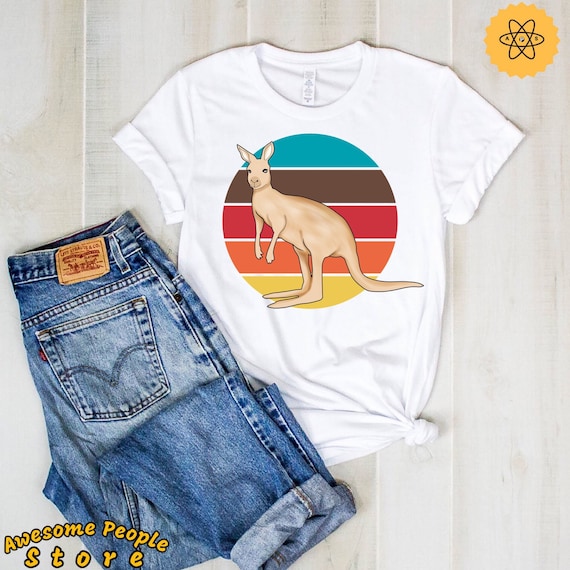 Kangaroo Shirt, Kangaroo Gift, Animal T Shirt, Kangaroo Birthday, Kangaroo, Australia Shirt, Kangaroo Australia, Australia Flag, Australian