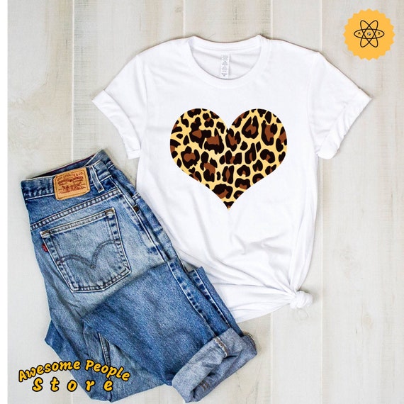 Valentine Leopard Heart Shirt, XOXO Love Shirt, Valentines Gift For Her, Love Heart Shirt, Love Red Heart, Sweatshirt, Hoodies