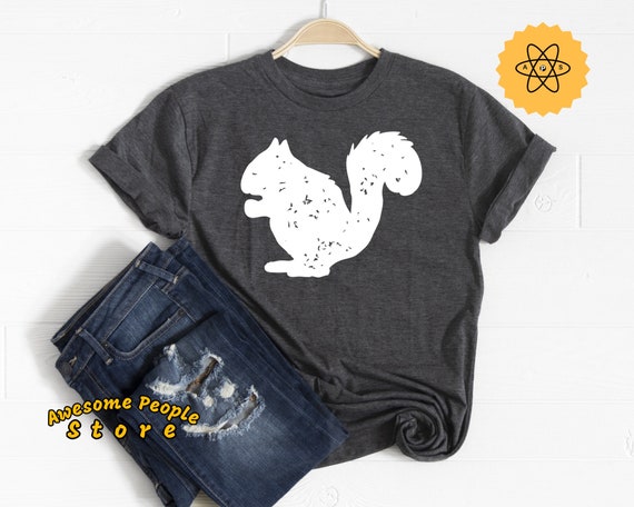 Squirrel Heartbeat, Squirrel Shirt, Squirrel Birthday Party, Squirrel Gift, Squirrel Lover, Animal Lover Shirt, Hoodies, Gift For Daughter