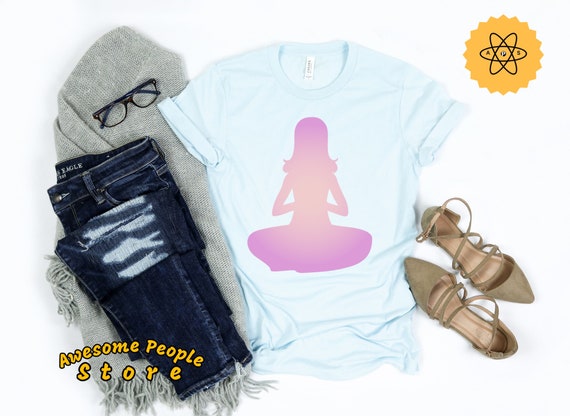 Yoga Positions, Yoga Icons, Yoga Shirt, Yoga Gift for Yogis, Yoga Teacher, Funny Yoga Shirt, Yoga Clothing, Meditation Shirt, Yoga Trainer