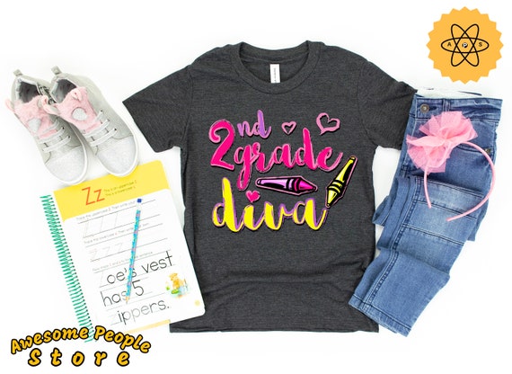 Second Grade Unicorn Back To School Girls 2nd Grade Shirt Second Grade Unicorn Back To School Girls 2nd Grade Shirt