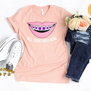 Camisa engraçada das cintas | Camisa das cintas | Ortodontista Camiseta de <br> Entrega Rápida? Presente para Ortodontista | Presente para aparelho dentário | Camisa engraçada das cintas | Presente de aparelho