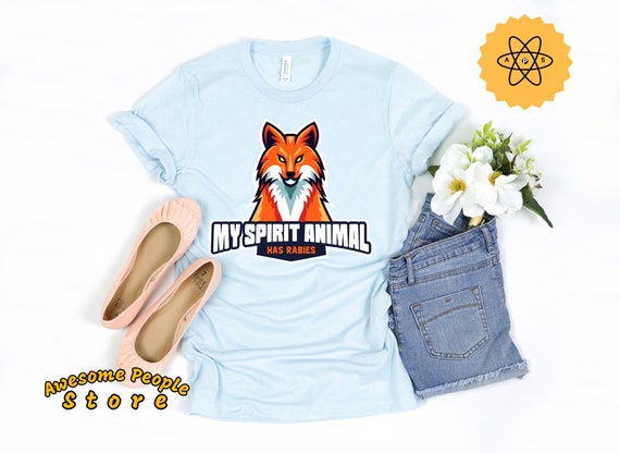 Fox Shirt, Oh For Fox Sake, My Spirit Animal Has Rabies, Gifts For Mom, Funny Saying Shirt, For Fox Sake Shirt, Hoodies, Tank Top