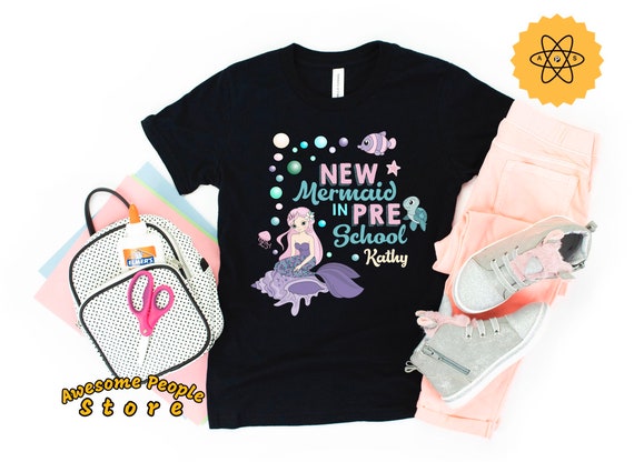 Pre-K Shirt, First Day Pre K Grade Shirt, Girls Pre K Grade Shirt, Back To School Shirt, VPK School Shirt, Mermaid Theme VPK