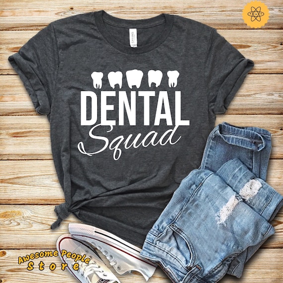 Dental Squad / RDH Registered Dental Hygienist / Dental Hygienist / Hygienist Shirt / RDH Dental Graduation / Dental Office Tee / Unisex Tee