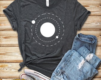 Solar System Shirt / Space Gift / Outer Space Shirt / Planets Shirt / Astronaut Space Stars Shirt / Space Lover Gift / Planet Earth Galaxy