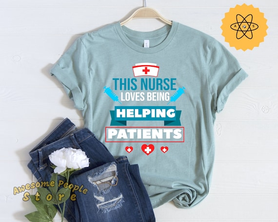 First Responders, Nurse Shirt, ER Shirt, Emergency Room, Gift For Nurses, ER Shirt, Nurse Student Shirt, Unisex Tee, Nurse Loves Patients