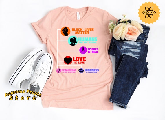 Black Lives Matter, Science Is Real, Love Is Love Shirt, Liberal shirt, Anti Trump, Love Is Love, Resist Shirt, Dream Like Martin, Hoodies
