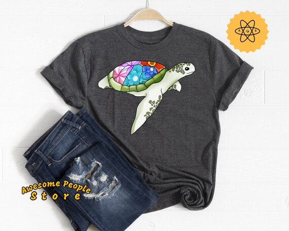 Turtle Shirt, Love Turtles Shirt, Animal Lover, Turtle Gifts, Beach Lover Tee, Save The Turtles, Girl Who Loves Turtles, Hawaiian Turtle