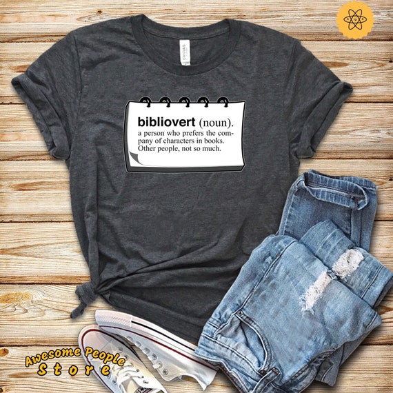 Reading Shirt, Bibliovert Shirt, Book Shirt, Book Lover Shirt, Book Nerd Gift,  Book Worm, Librarian, Bookish, Hoodies, Tank