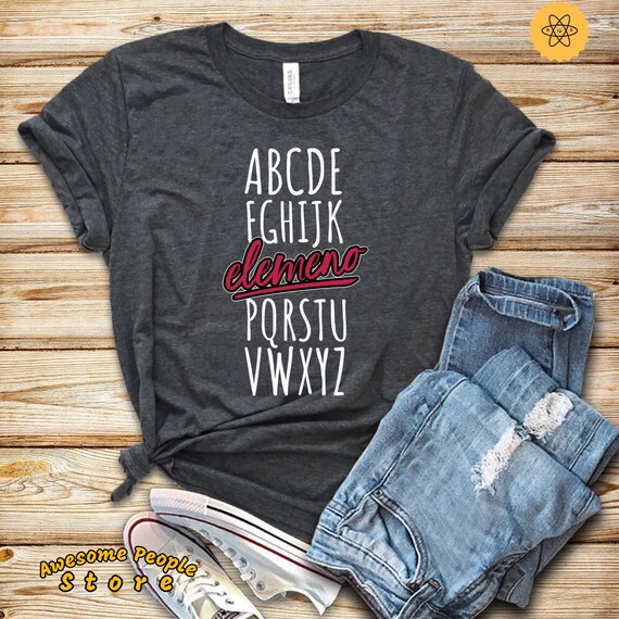 ABC Shirt, Teacher Shirt, VPK Teacher Tee, Kindergarten Teacher, PreSchool Teacher, Elemeno, Reading Shirt, SPED Shirt, Alphabet