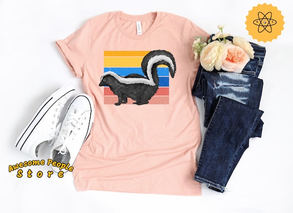 Skunk Shirt, Vintage Skunk, Skunk Party, Skunk Mom, Skunk Tee, Skunk Gift, Skunk Pet, Skunk, Retro Skunk, Zookeeper, Pro Animal