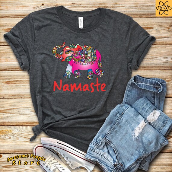 Metta Elephant Mandala T-shirt Loving Kindness / Buddisht Shirt / Meditation Shirt / Namaste Shirt