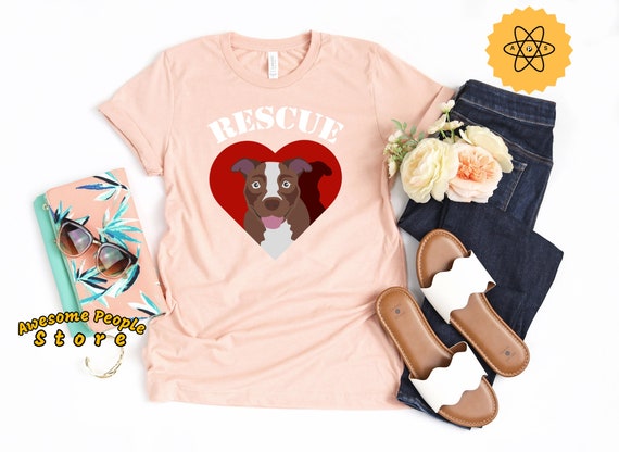 Rescue Dog Shirt, Adopt A Pet, Dog Owner Shirt, Service Dog Trainer Shirt, Service Dog Owner Shirt, Service Dog Gift, Guide Dog Shirt, Tank