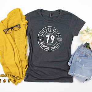 Retro Vintage 1979 Tshirt 40th Birthday Gifts 40 Years Old Retro Vintage 1979 Tshirt 40th Birthday Gifts 40 Years Old
