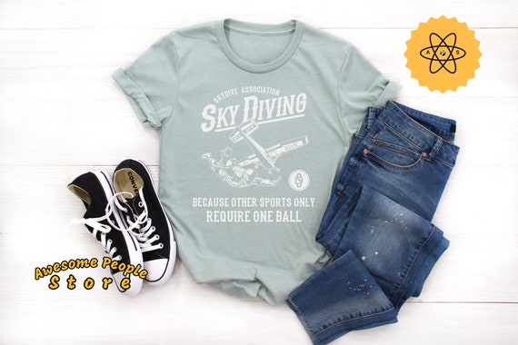 Skydiving, Skydiving Shirt, Sport Lover, Skydiving Gift, Skydiver, Skydiving T Shirt, Skydiving Tee, Skydiving Instructor, Unisex T Shirt