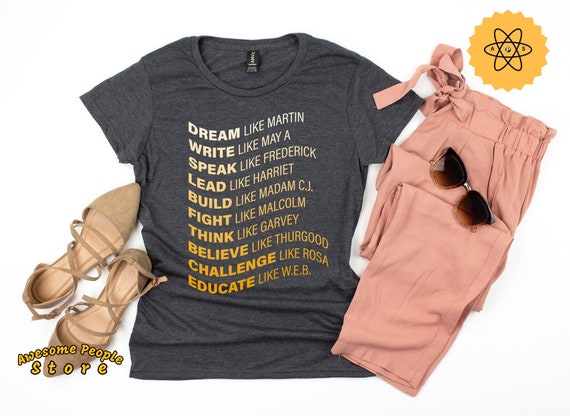 Black History Shirt, Black History Month, Black Lives Matter, History Shirt, Black Pride Shirts, Dream Like Martin Shirt, Hoodies