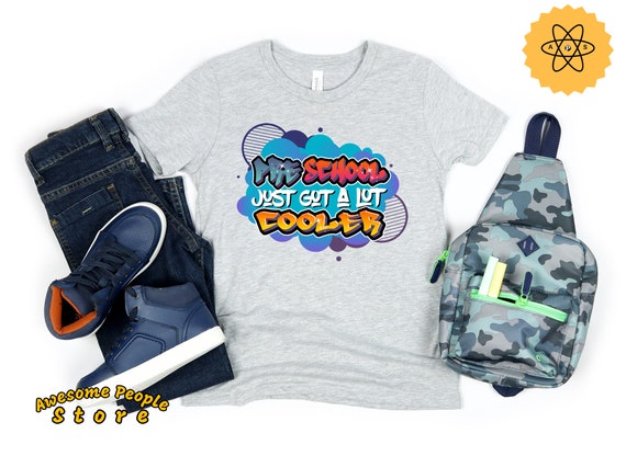 Pre-K Just Got A Lot Cooler / 1st Day of VPK Shirt / Boy Girl VPK Shirt / First Day Toddler / Back To School Pre Kinder Unisex Shirt