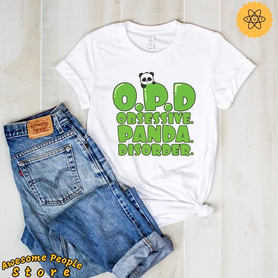 Panda Shirt, Panda Gifts, Obsessive Panda Disorder Shirt, Animal Lover Shirt, Panda Party Theme, Sweatshirt, Hoodies, Unisex, Birthday Party