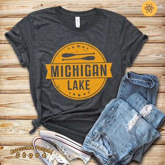 Lake T Shirt, Vacation Shirt, , Michigan State, Lake Michigan Shirt, Beach Shirts, Summer Shirts, Beach Shirt, Michigan Shirt, Michigan Gift