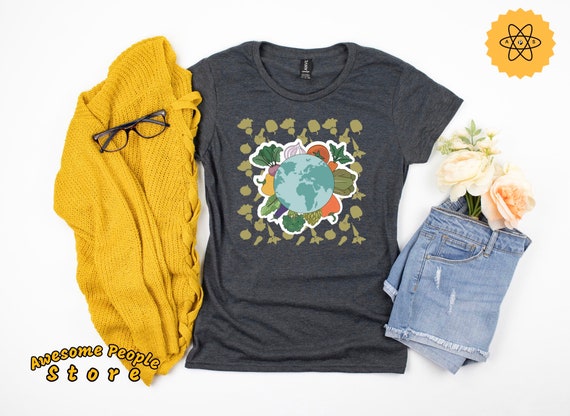 I Run on Veggies / Vegetarian T-Shirt / Vegan Gift / Plant Based Tees / Herbivore Lifestyle / Vegetable Apparel / Love Veggies / Gift Ideas