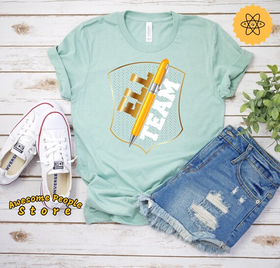ELL Teacher Shirt, ELL Team (esol, esl, el), Elementary Teacher, School Staff, Cute School Teacher, Teacher Appreciation Day, ELL Pen Shirt