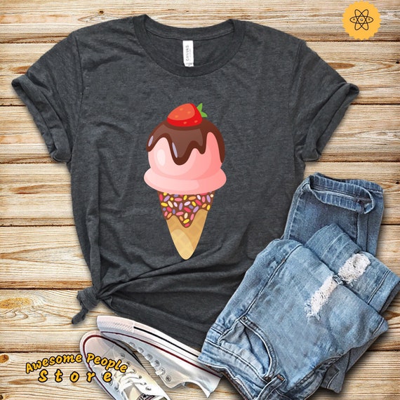 Ice Cream Shirt, Ice Cream Love Shirt, Ice Cream Gift, Ice Cream Party, Summer Shirt, Ice Cream Toppings, Dessert Tee, Ice Cream Party Theme