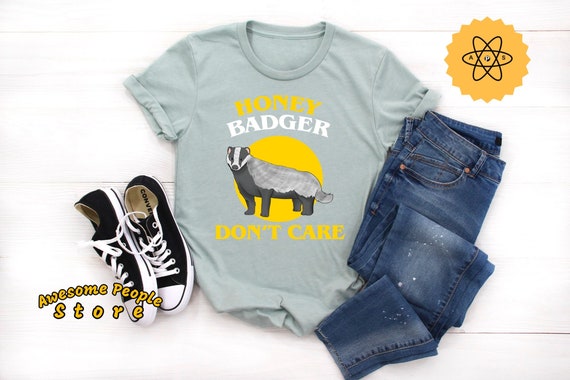 Honey Badger Shirt, Honey Badger Don't Care, Honey Badger Costume, Honey Badger Party Theme, Pro Animal, Honey Badger, Unisex