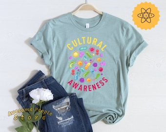 Naturwissenschaften Lehrer, Mikrobiologe Geschenk, Med Schule Shirt, Mikrobiologie, Mikrobiologie Shirt, Wissenschaft Shirt, Wissenschaft Shirt, Biologie-Lehrer