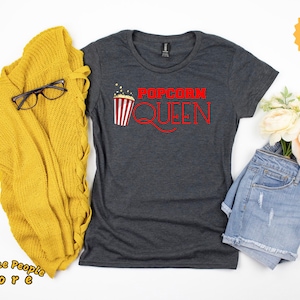 Popcorn Shirt, Popcorn Party, Popcorn Queen, Shirt, Tank Top, Hoodie, Popcorn Lover, Popcorn Gift, Funny Popcorn Shirt, Popped Corn, Corn