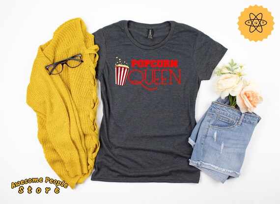 Popcorn Shirt, Popcorn Party, Popcorn Queen, Shirt, Tank Top, Hoodie, Popcorn Lover, Popcorn Gift, Funny Popcorn Shirt, Popped Corn, Corn
