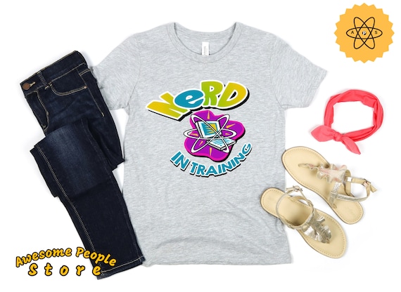 Nerd in Training Shirt Bodysuit / Funny Nerd Shirt / Nerd Bodysuit / Back To School Shirt / Funny School Shirt / Computer Theme Shirt
