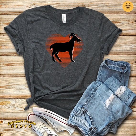 Goat Heart, Goat Mom, Goat Heart Shirt, Farmer Shirt, Goat Shirt, Goat Lady, Raising Goats, Pet Goat, Goat Lover, Funny Goat Shirt, Goat