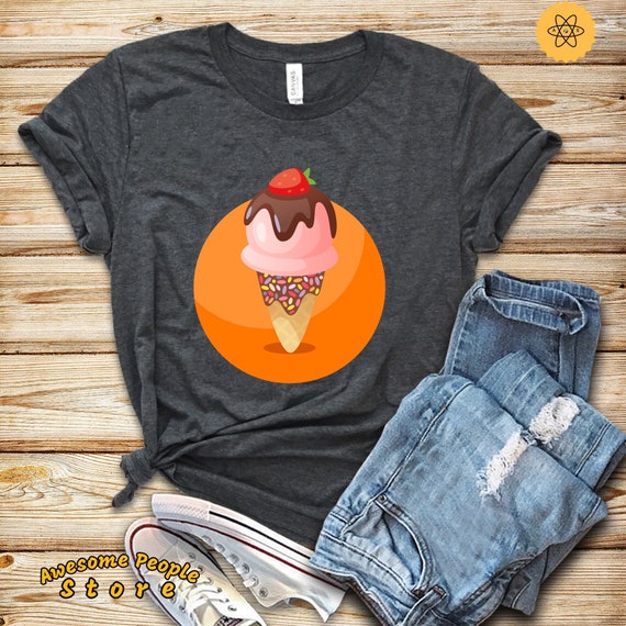 Ice Cream Shirt, Ice Cream Love Shirt, Ice Cream Gift, Ice Cream Party, Summer Shirt, Ice Cream Toppings, Dessert Tee, Ice Cream Party Theme