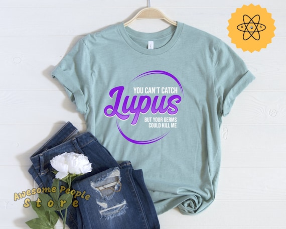 Lupus Shirt, Lupus Gift, Lupus Awareness Shirt, Lupus, Lupus Warrior, Butterfly, Lupus Awareness Tee, Lupus Support, Purple Ribbon, Hoodies