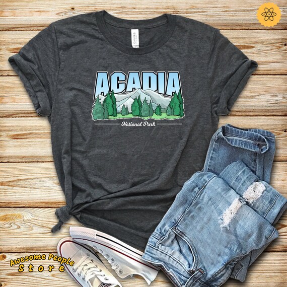 Acadia National Park, Acadia National Shirt, Acadia Maine Shirt, National Park, Unisex, Long Sleeve, Hoodie, Maine Shirt, Acadia Camping Tee