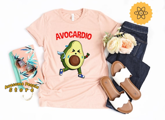 Avocardio Shirt / Avocado Shirt / Graphic Tee / Avocado T-shirt / Gift For Her / Avocado Tee / Avocado Lover / Funny Gym Tshirt