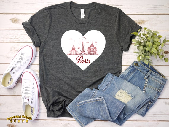 I Love Paris Shirt / Eiffel Tower Shirt / France Shirt / Paris Tshirt / Paris Shirt / Eiffel Tower T Shirt / Eiffel Tower Gifts / France Tee