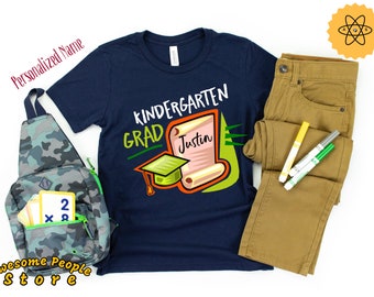 Graduation Shirts voor kinderen / Kleuterschool Graduation Shirt Jongen / Kleuterschool Shirt / Jongen Kleuterschool Graduation Shirt / Meisje Kleuterschool