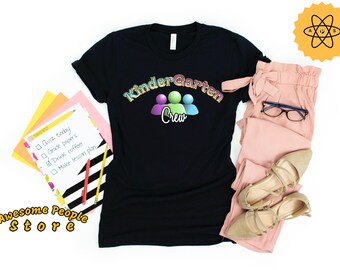 Kindergarten Crew Shirt / Kinder Teacher Shirt / Kindergarten Teacher Shirt / Kinder Shirt / Kindergarten Teacher Shirt / Kindergarten Staff